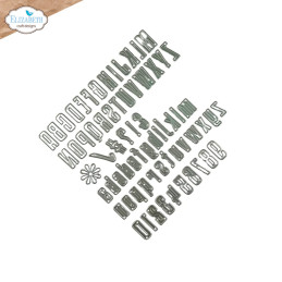 Elizabeth Craft Designs - Everyday Memories - Tall & Bold Alphabet