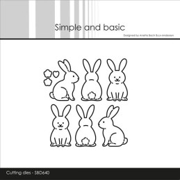Simple And Basic - Easter Bunnies - SBD640