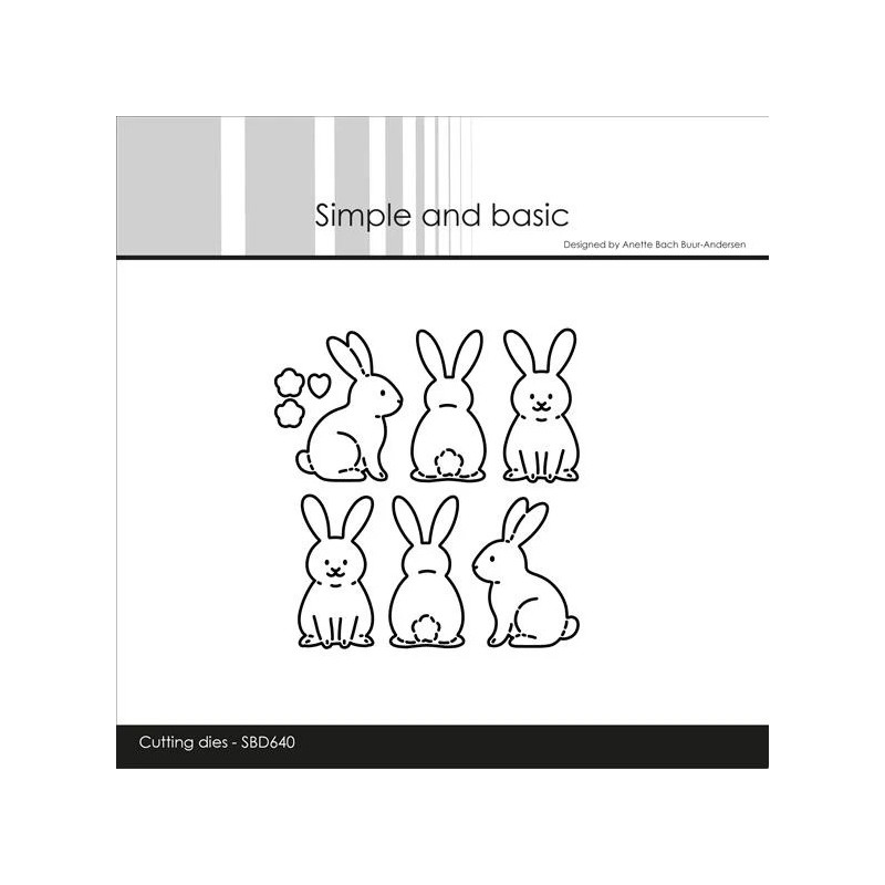 Simple And Basic - Easter Bunnies - SBD640