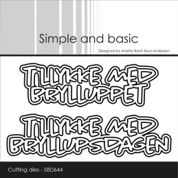 Simple And Basic - Tillykke Med Brylluppet - SBD644