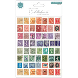 Craft Consortium - Rub On Transfers - The Collector - Stamps