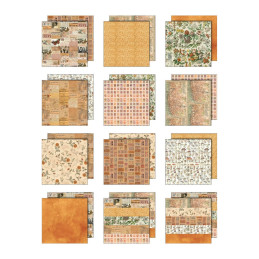 Idea-Ology - Tim Holtz - Palette Collection 12x12 - Orange - TH94457