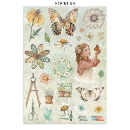 Stamperia - Junk Journal - Daisy Art - SBJK14