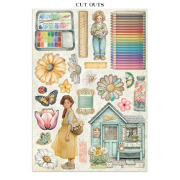 Stamperia - Junk Journal - Daisy Art - SBJK14
