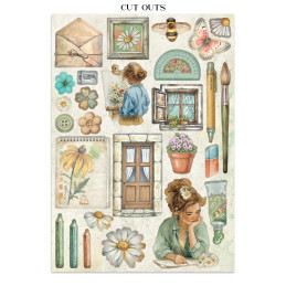 Stamperia - Junk Journal - Daisy Art - SBJK14
