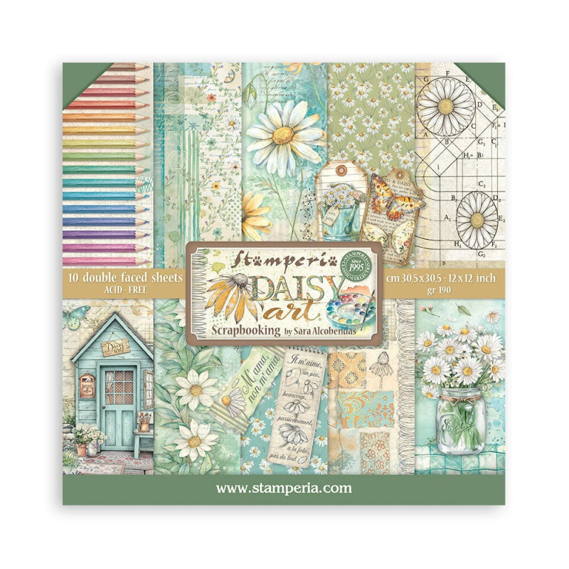 Stamperia - Daisy Art - SBBL182
