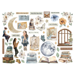 Stamperia - Die Cuts - Secret Diary - DFLDC128