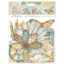 Stamperia - Die Cuts - Daisy Art - DFLDC126