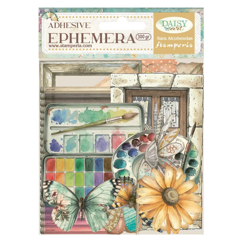 Stamperia - Ephemera - Daisy Art - DFLCT74