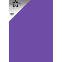 Paper Favourites - Smooth Cardstock A4 - Eternal Purple