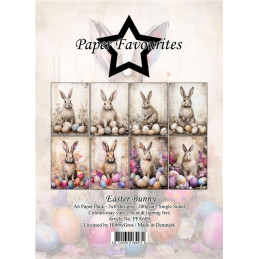 Paper Favourites - Papirpakke A6 - Easter Bunny - PFA609
