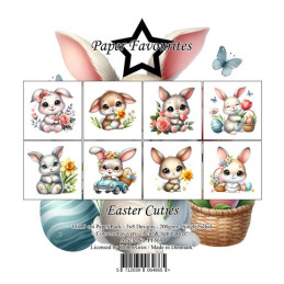 Paper Favourites - Papirpakke 15x15 - Easter Cuties - PF569