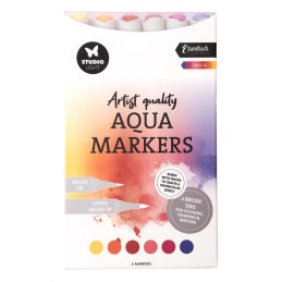 Studio Light - Aqua Markers - Dahlia