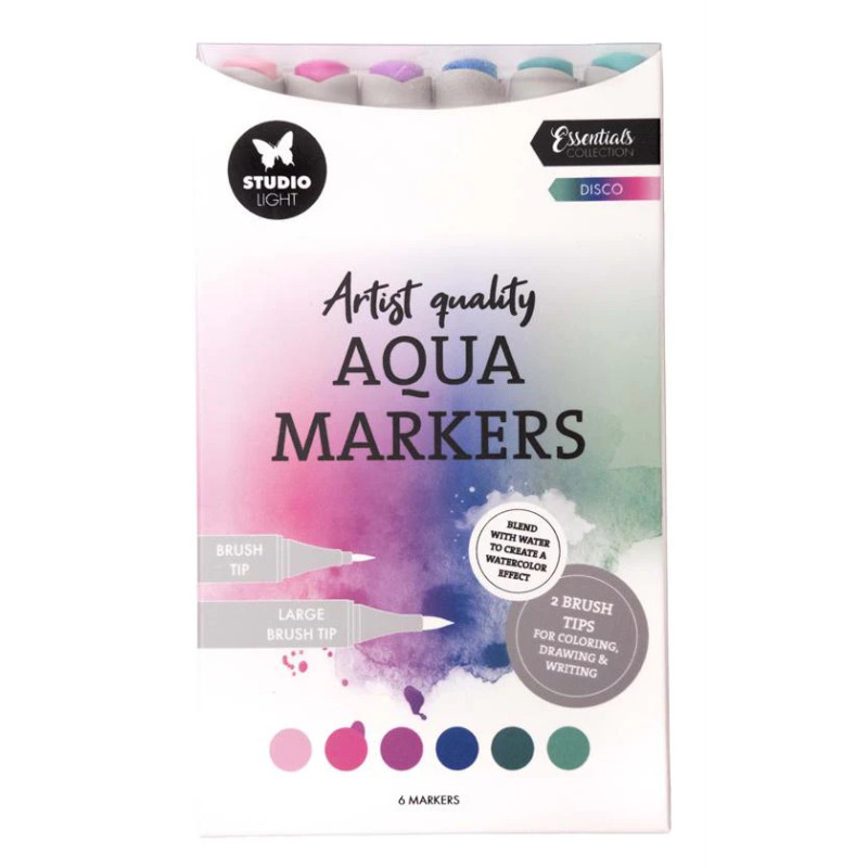 Studio Light - Aqua Markers - Disco