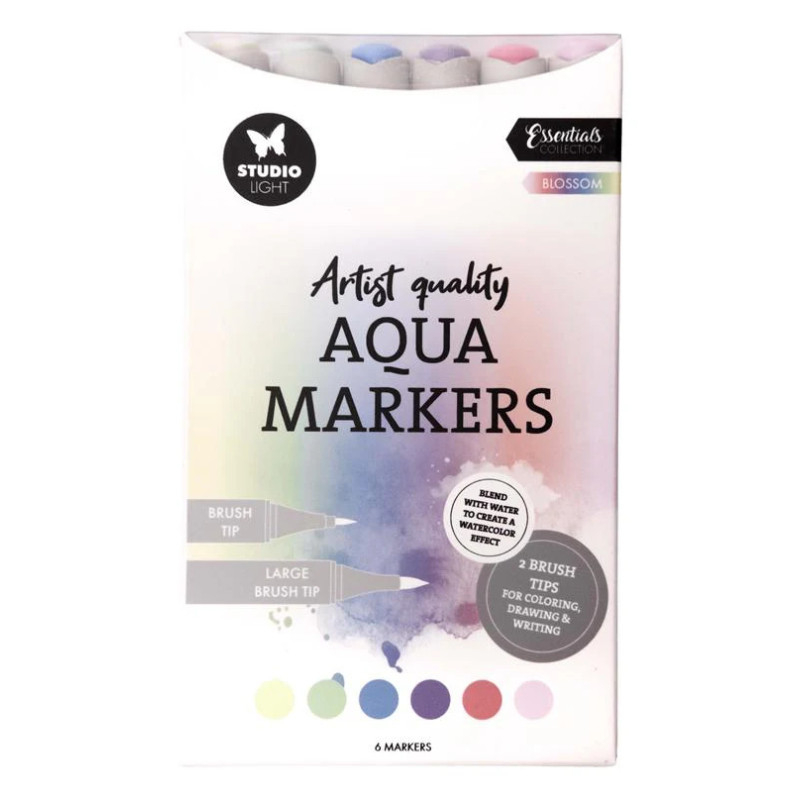 Studio Light - Aqua Markers - Blossom