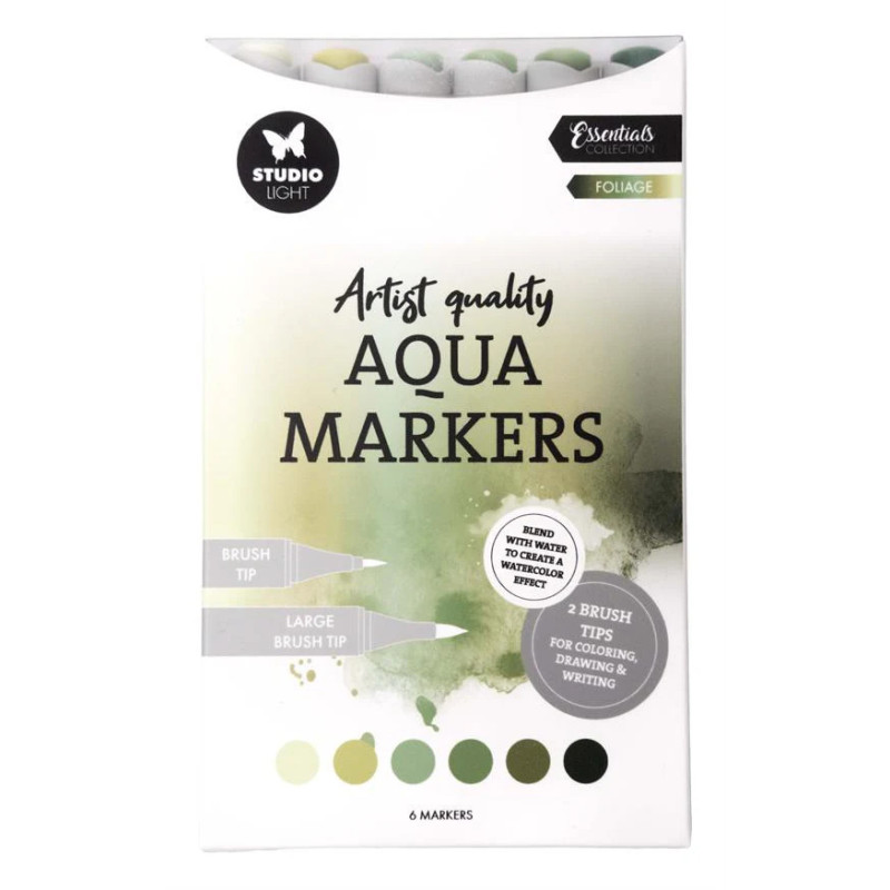 Studio Light - Aqua Markers - Foliage