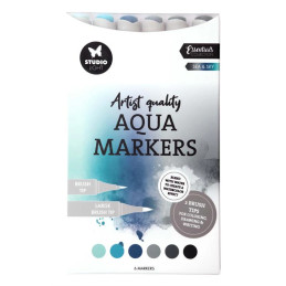 Studio Light - Aqua Markers - Sea & Sky