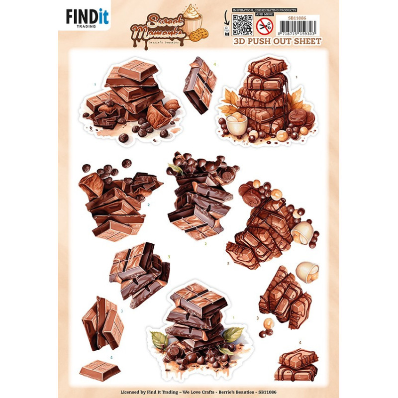 Pushout - Berries Beauties - Sweet Moments - Chocolate Bliss - SB11086