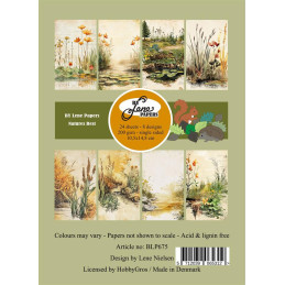 By Lene - Papirpakke A6 - Natures Best - BLP675