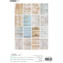 Studio Light - Paper Pad A5 - Shabby Wood