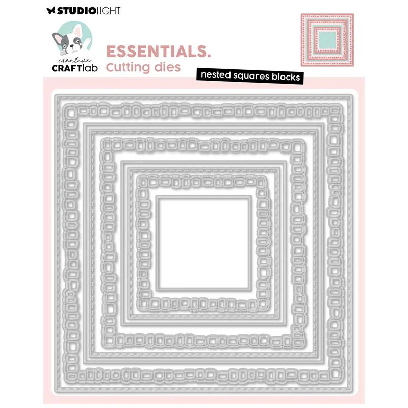 Studio Light - Nested Squares Blocks - CCL-ES-CD1081