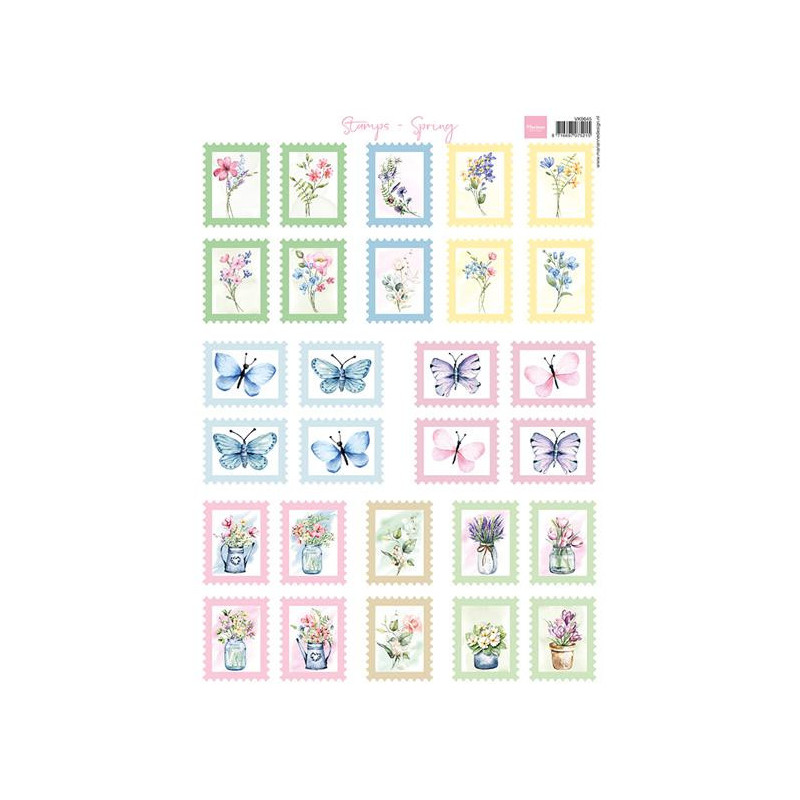 Marianne Design - Stamps Spring - VK9645