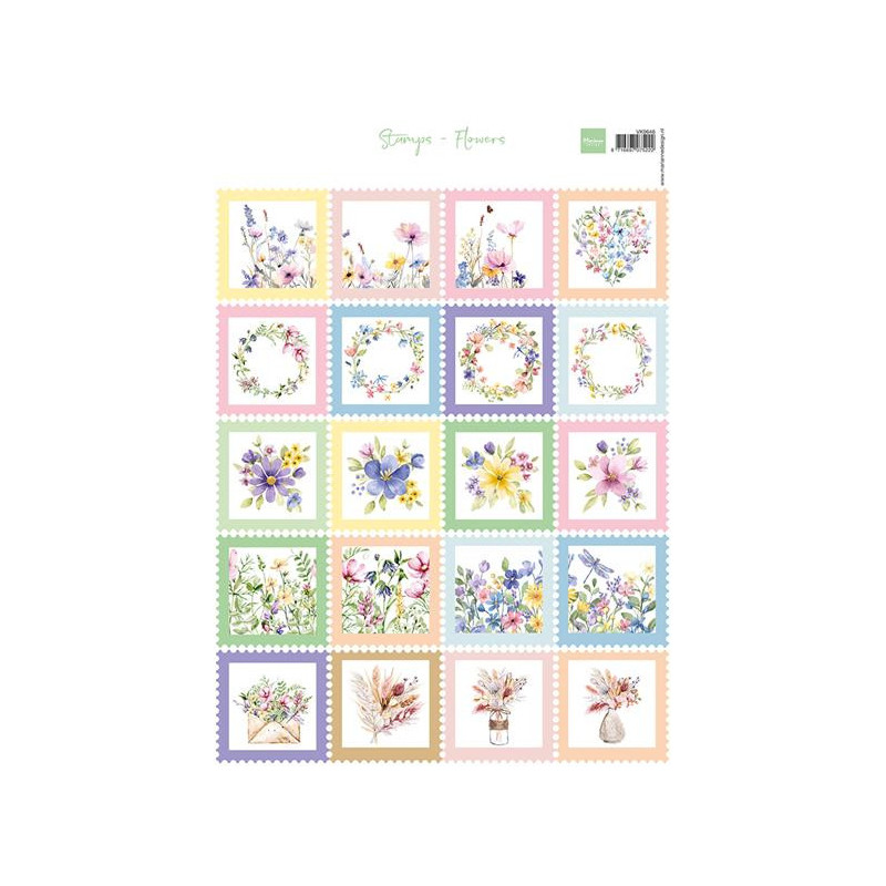 Marianne Design - Stamps Flowers - VK9646