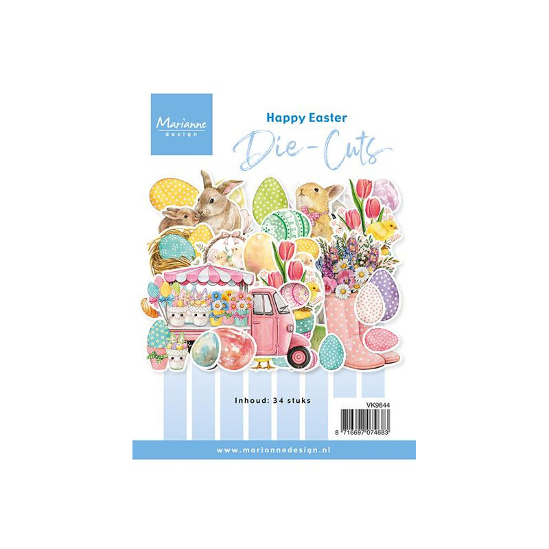 Marianne Design - Die-Cuts - Happy Easter - VK9644