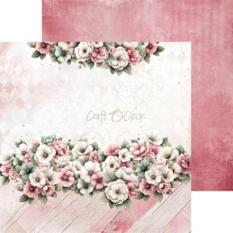 Craft O'Clock - Papirpakke 15x15 - Baby Girl Universe