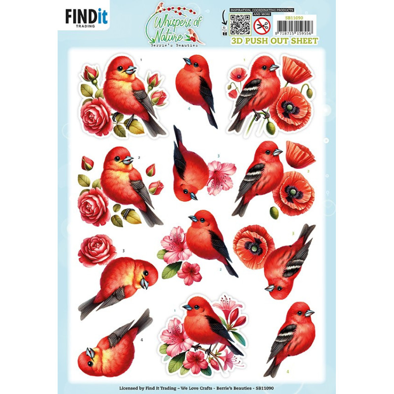 Pushout - Berries Beauties - Whispers Of Nature - Red - SB11090