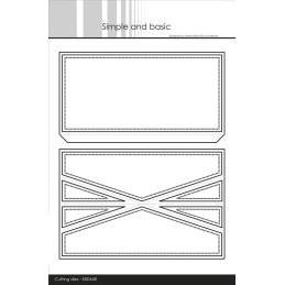 Simple And Basic - Mini Slim Folding Card - SBD648