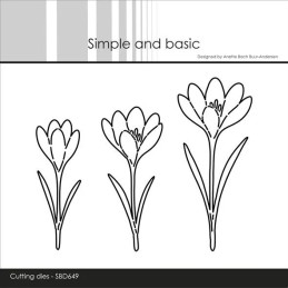 Simple And Basic - Beautiful Crocuses - SBD649