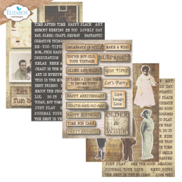 Elizabeth Craft Designs - Journal Ephemera 1