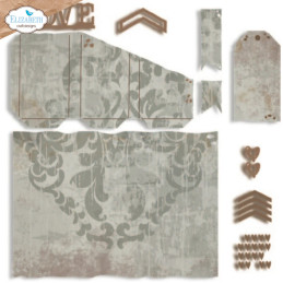 Elizabeth Craft Designs - Art Journal Specials - Tri-Fold Slider Pocket