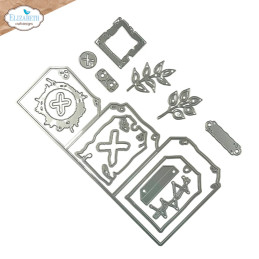 Elizabeth Craft Designs - Art Journal Specials - Tag Folding Trio