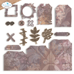 Elizabeth Craft Designs - Art Journal Specials - Tag Folding Trio