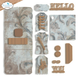 Elizabeth Craft Designs - Art Journal Specials - Ephemera Pocket