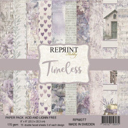 Reprint - Papirpakke 20x20 - Timeless - RPM077