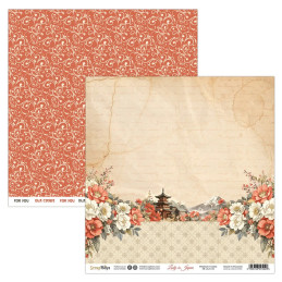 ScrapBoys - Papirblok 30x30 - Lady In Japan