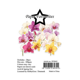 Paper Favourites - Die Cuts - Orchidea - PFD043