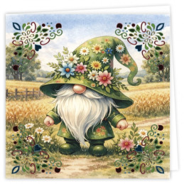 Dot And Do Cards 40 - Happy Gnomes