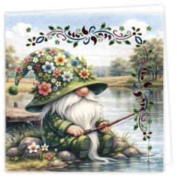 Dot And Do Cards 40 - Happy Gnomes