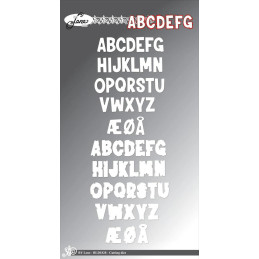 By Lene - Alphabet w/Shadow - BLD1828