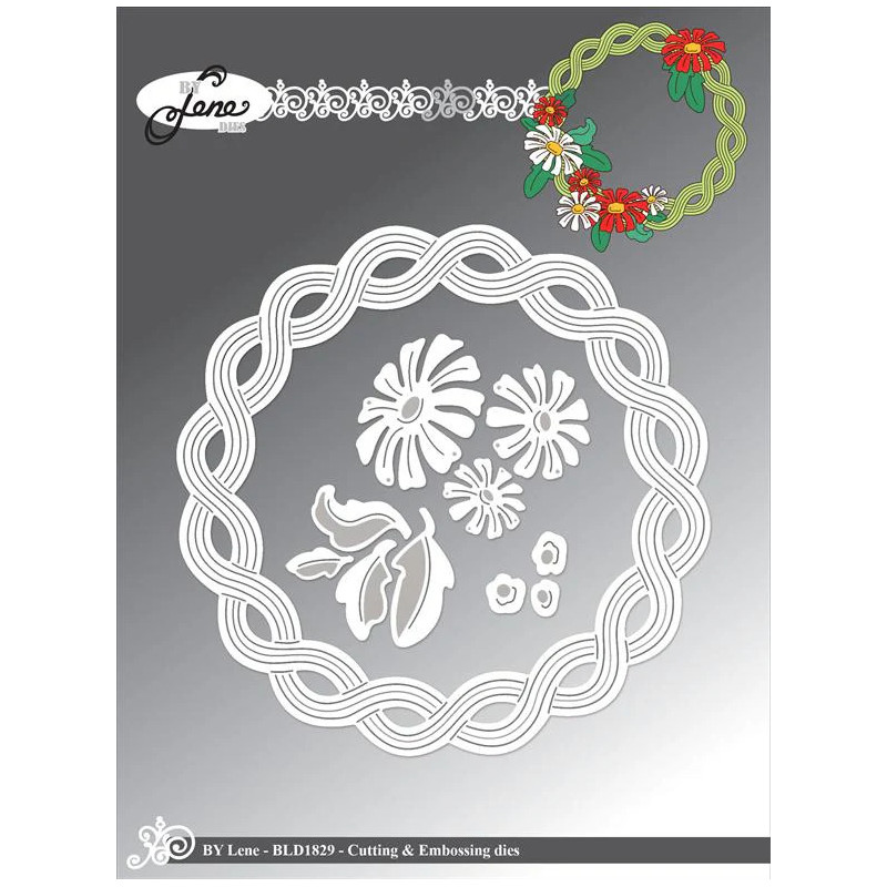 By Lene - Flower Wreath - BLD1829