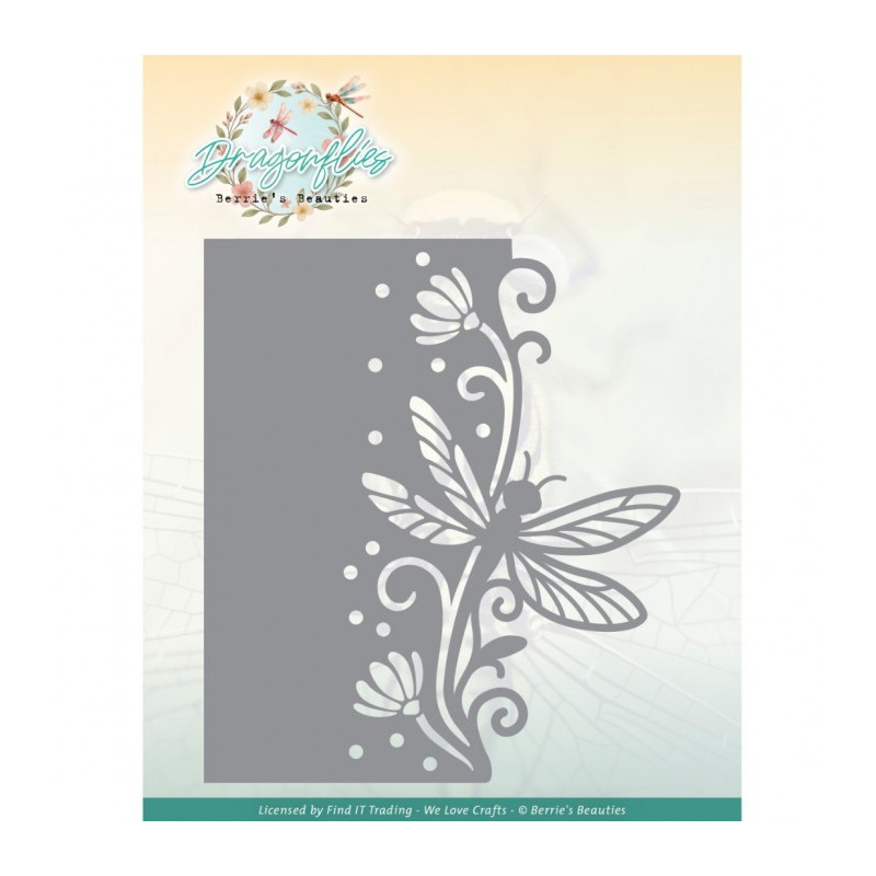 Berries Beauties - Dragonflies - Dragonfly Border