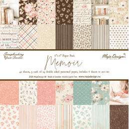Maja Design - Papirpakke 15x15 - Memoir