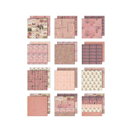 Idea-Ology - Tim Holtz - Palette Collection 8x8 - Pink - TH94469