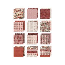 Idea-Ology - Tim Holtz - Palette Collection 8x8 - Red - TH94470