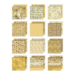 Idea-Ology - Tim Holtz - Palette Collection 12x12 - Yellow - TH94458