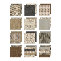 Idea-Ology - Tim Holtz - Palette Collection 12x12 - Neutral - TH94459